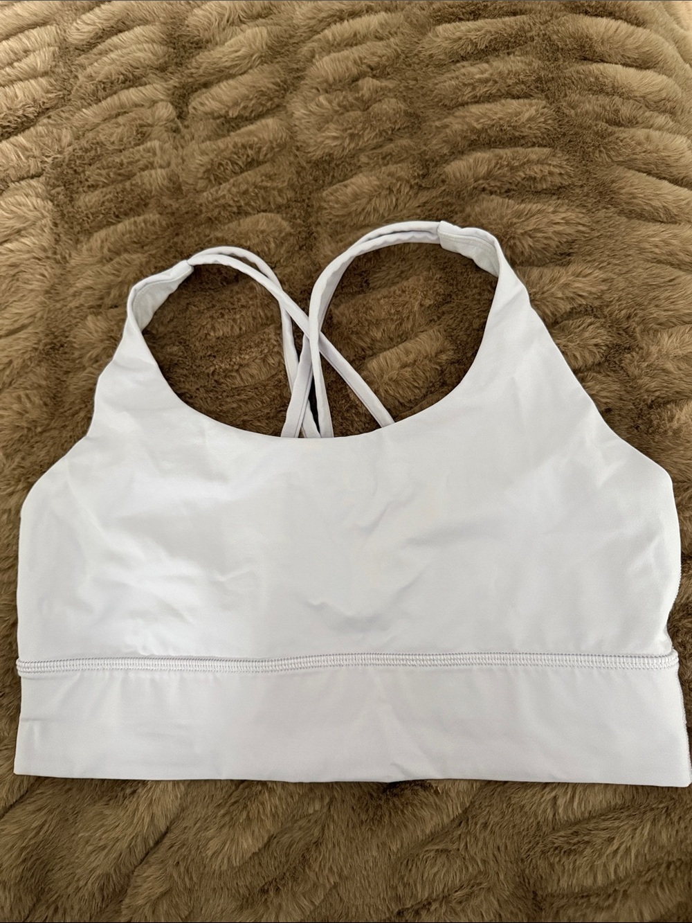 lululemon athletica pale lilac Sports Bra